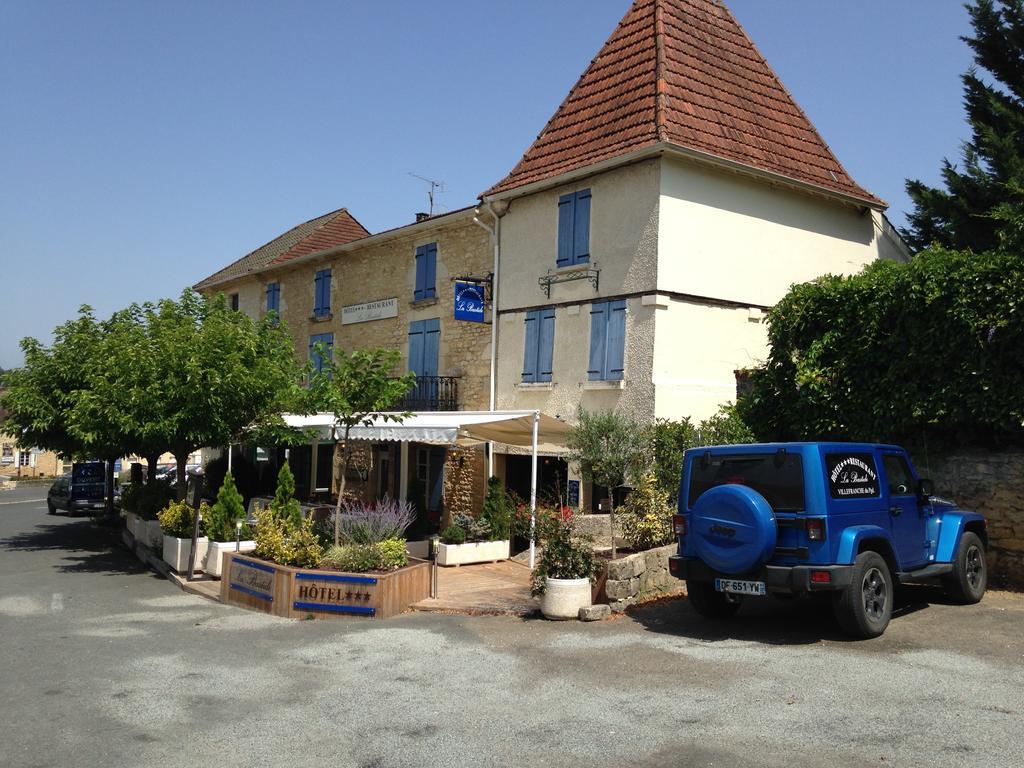 Logis Hotel Restaurant La Bastide Villefranche-du-Périgord Exterior foto